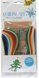 Folia Max Bringmann KG Bastelkartonpapier folia Quilling Set Weihnachten 290...