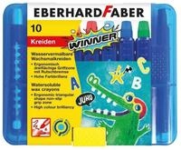 Eberhard Faber Wachsmalstift 10 Wachsmalstifte farbsortiert