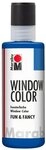 Marabu Sticker Marabu Window Color "fun & fancy", 80 ml, ultramarinblau