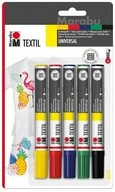 Marabu Textilmarker Textil-Painter, 5 St&uuml;ck