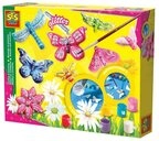 Spiel Glitzerschmetterlinge gie&szlig;en und anmalen