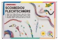 Folia Bastelband Scoubidou Flechtschn&uuml;re Armb&auml;nder KREATIV BOX Bastelset 197...