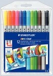 STAEDTLER Malstift Staedtler Fasermaler D.spitze Noris 12St Etui