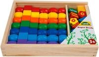 Lena&reg; Kreativset Super Beads Holzf&auml;delperlen