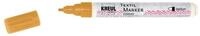 Kreul Textilmarker Textilmarker Glitter Medium, Lichtecht und auf Wasserbasis