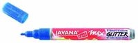 Kreul Malstift KREUL Textil Marker Glitter medium Blau