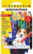 Eberhard Faber Filzstift Zaubermaler extra dick 10er-Pappetui f&uuml;r Kinder ab 3