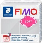 STAEDTLER Bastelnaturmaterial Fimo Soft delphingrau 57 Gramm