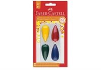 Faber-Castell Malkreide Kreiden Bunt 4 St&uuml;ck bunt