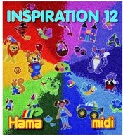 Hama B&uuml;gelperlen Hama Inspirationen 12 f&uuml;r Midi-B&uuml;gelperlen