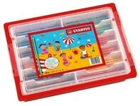STABILO Buntstift STABILO Trio dick Dreikant-Buntstift - 96er Box - 12 Farben
