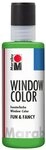 Marabu Sticker Marabu Window Color "fun & fancy", 80 ml, hellgr&uuml;n