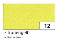 Folia Max Bringmann KG Bastelfilz folia Bastelfilz 150g/m&sup2; zitronengelb 45cmx5m