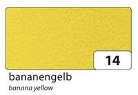 Folia Max Bringmann KG Bastelfilz folia Bastelfilz 150g/m&sup2; bananengelb 45cmx5m