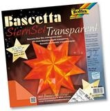 Folia Papiersterne folia Bastelset Bascetta Stern &Oslash;40cm 115g/m&sup2; orange...