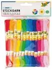 Folia Bastelkartonpapier Folia Stickgarn BASIC, 52 Docken je 8m in 26 Farben
