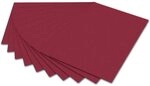 Folia Max Bringmann KG Zeichenpapier folia Tonzeichenpapier 130g/m&sup2; dunkelrot...