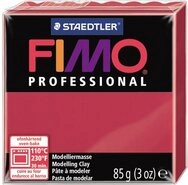 STAEDTLER Bastelnaturmaterial Fimo professional karmin 85 g