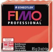 STAEDTLER Bastelnaturmaterial Fimo professional echtrot 85 g