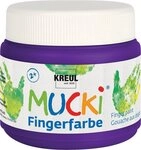 C. KREUL Bastelfarbe Fingermalfarbe MUCKI, 150 ml lila