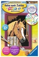 Ravensburger Malen nach Zahlen CreArt, Malen nach Zahlen Kinder - Pferd im Stall
