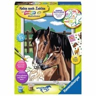Ravensburger Malen nach Zahlen CreArt, Malen nach Zahlen Kinder - Pferd mit...