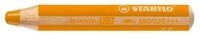 STABILO Buntstift STABILO woody 3in1 Buntstift Orange 10 cm