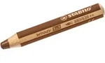 STABILO Buntstift Buntstift, Wasserfarbe & Wachsmalkreide - STABILO woody 3 in 1 -