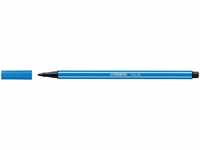 STABILO Fineliner Fasermaler Pen 68 1 mm dunkelblau 68/41 Faserschreiber...