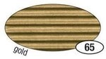 Folia Polsterauflage Folia 741065 Bastelwellpappe - 50 x 70 cm, gold