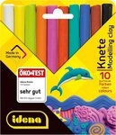 Idena Marker Idena Knete 10 Farben &ndash; vegan, glutenfrei, &Ouml;KO-TEST &bdquo;sehr...