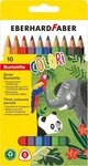 Eberhard Faber Buntstift EBERHARD FABER Colori Buntstifte dick 10er Etui