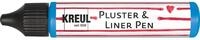 Kreul Bastelfarbe Kreul PicTixx Pluster & LinerPen blau 29 ml