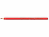 STAEDTLER Bleistift ergo soft® Farbstift rot bruchfest Buntstift 175mm 157-2,
