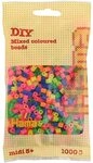 Hama B&uuml;gelperlen Hama B&uuml;gelperlen &ndash; Neon Mischung, Midi 5 mm (1000 Stk)
