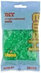 Hama B&uuml;gelperlen Hama B&uuml;gelperlen &ndash; Transparent-Gr&uuml;n, Midi 5 mm (1000 Stk)