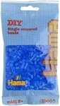 Hama B&uuml;gelperlen Hama B&uuml;gelperlen &ndash; Transparent-Blau, Midi 5 mm (1000 Stk)
