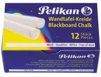 Pelikan Malkreide Wandtafelkreide 755/12, wei&szlig;, Kartonschachtel mit 12 Kreiden