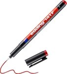edding Marker edding 141 F Permanent Pen rot &ndash; Fineliner 0,6&nbsp;mm