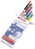 edding Lackmarker 751, (10-tlg), Strichst&auml;rke 1-2 mm, wasserfest, voll deckend