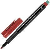 Faber-Castell Marker Faber-Castell Multimark Permanent Marker rot