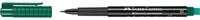 Faber-Castell Marker Faber-Castell Multimark Permanent Marker S gr&uuml;n