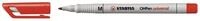 STABILO Filzstift STABILO OHPen Universal 1 Folienstift M 1,0 mm &ndash; rot,...