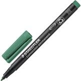 STAEDTLER Permanentmarker Lumocolor permanent M, (1-tlg), wisch- und wasserfest