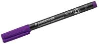 STAEDTLER Folienstift Folienstift Lumocolor F permanent violett