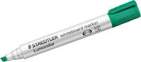 STAEDTLER Whiteboard Marker Whiteboardmarker Lumocolor Keilspitze gr&uuml;n