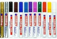 edding Lackmarker 750 ALLE FARBEN Rund-Spitze 1,5-3 mm Stift Lackmarker