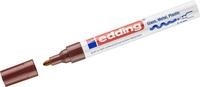 edding Permanentmarker Glanzlack-Marker edding 750 2-4mm braun