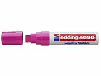 edding Marker Edding 4090 4-4090069 Kreidemarker Neon-Rosa 4 mm, 15 mm