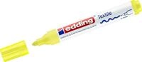 edding Filzstift Textilmarker edding 4500 creative Rundspitze 2-3mm neongelb